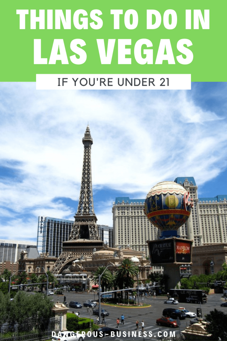 Things to Do in Las Vegas When You're Under 21 Years Old