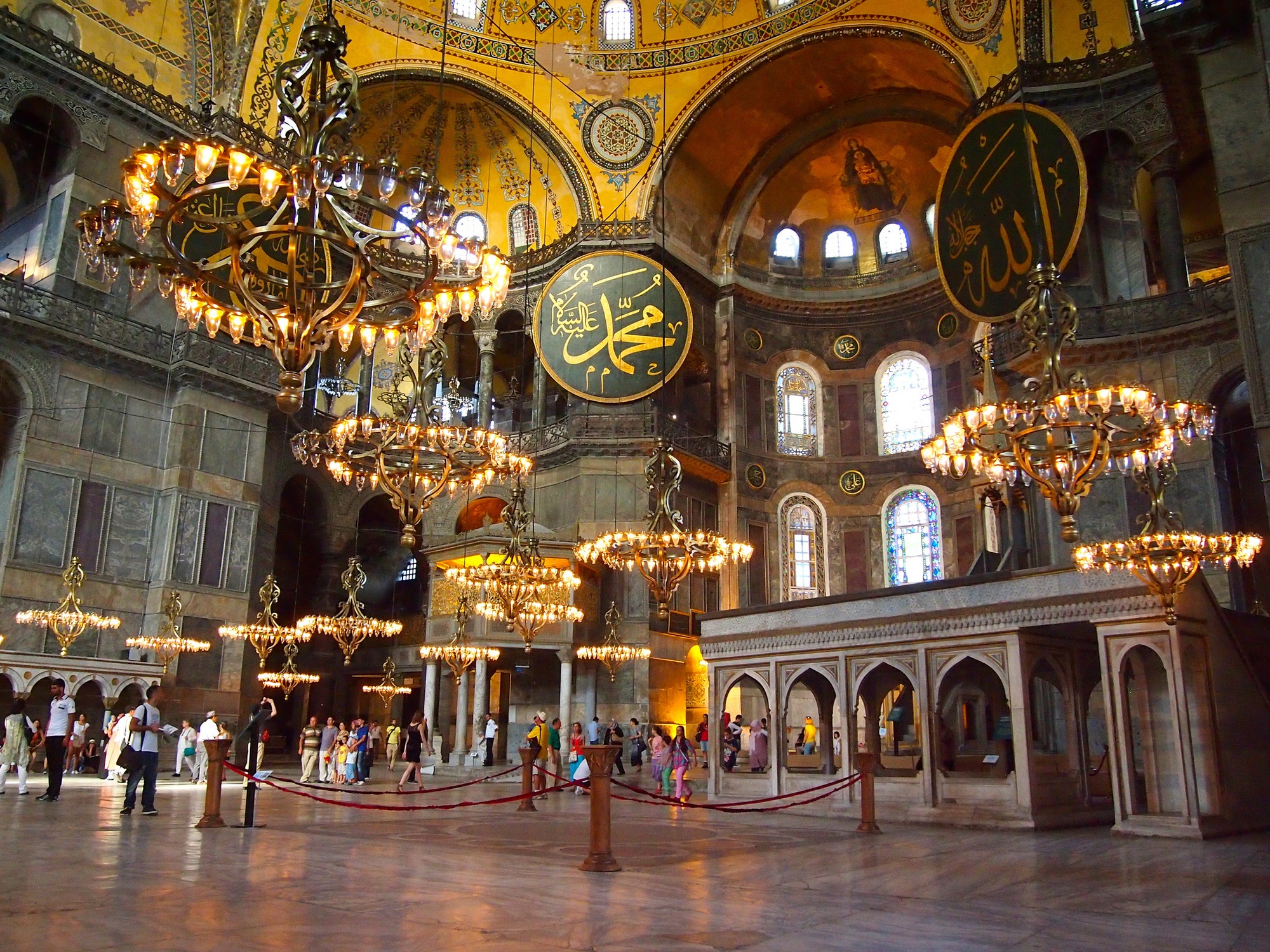 Hagia Sophia Constantinople Interior