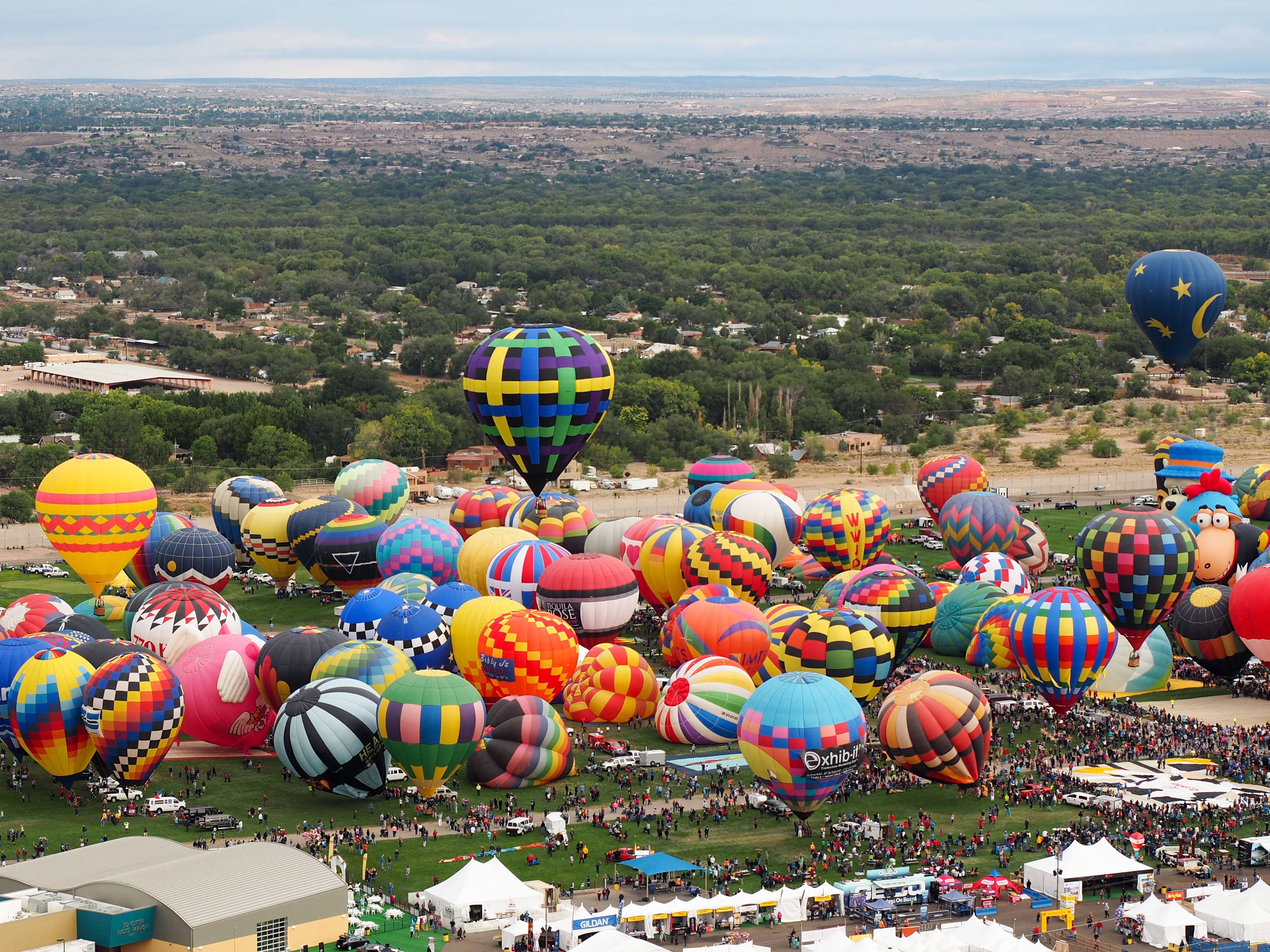 Going to the International Balloon Fiesta in Albuqerque, New Mexico