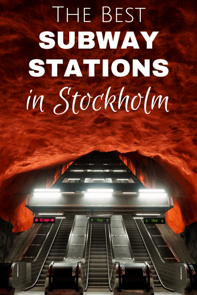 The best Stockholm subway stations for art