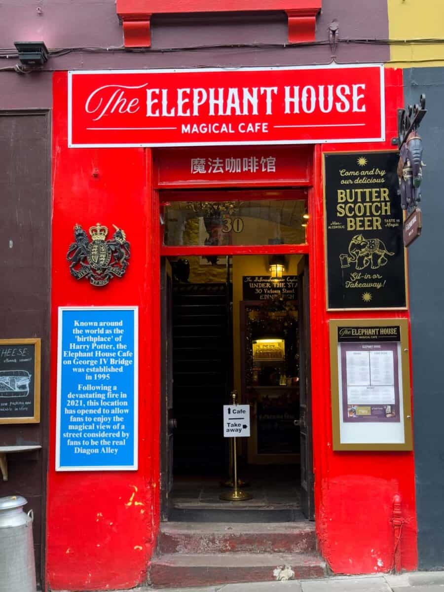 New Elephant House cafe in Edinburgh