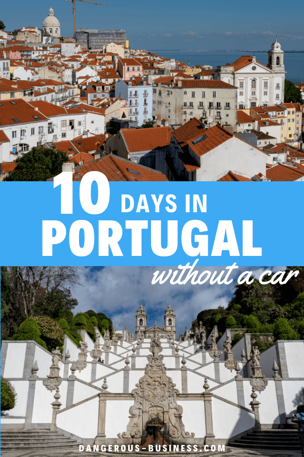 travel itinerary to portugal