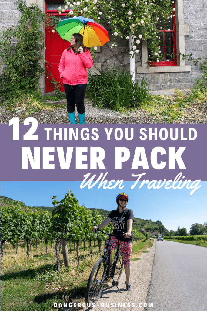 What Not To Wear When Traveling - Avoid These Clothing Items When Traveling