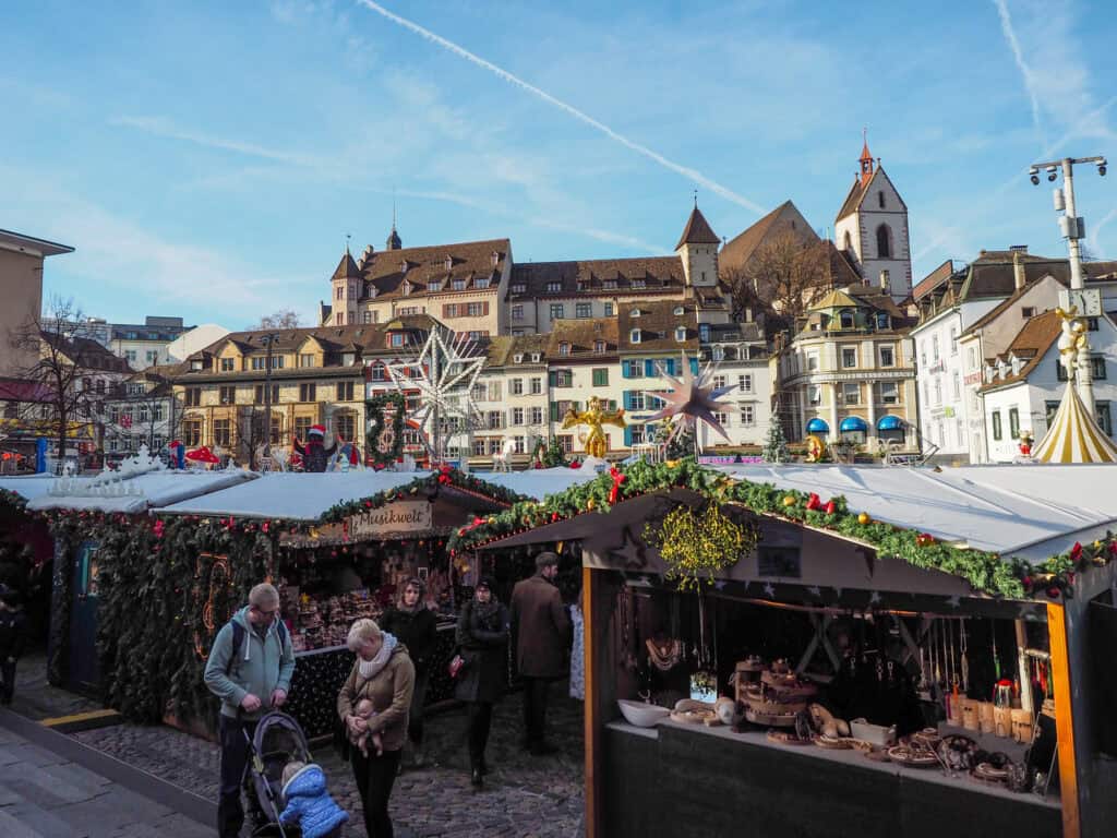 Christmas market in Basel, Switzerland