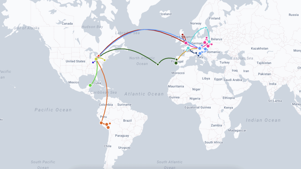 2024 travel map